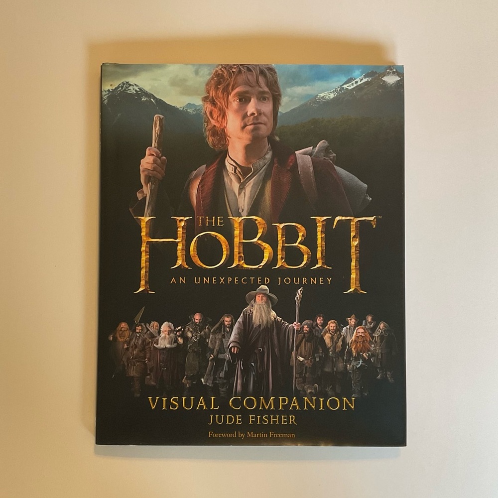 The Hobbit: An Unexpected Journey Visual Companion by Jude Fisher Hardcover 2012